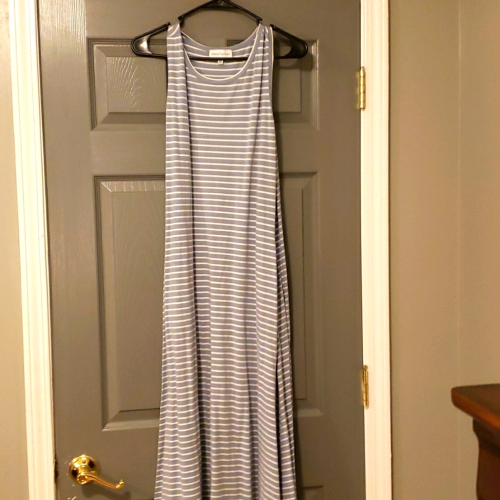 Large Light blue Gibson Latimer maxi dress